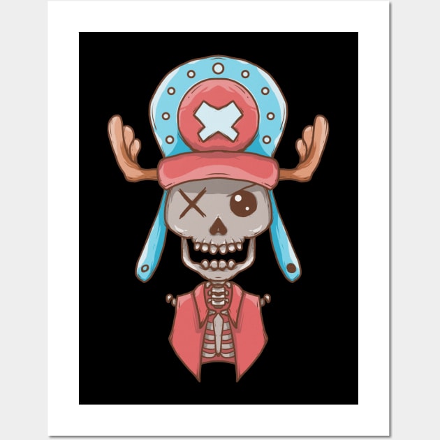 Skally Chopper Wall Art by skally